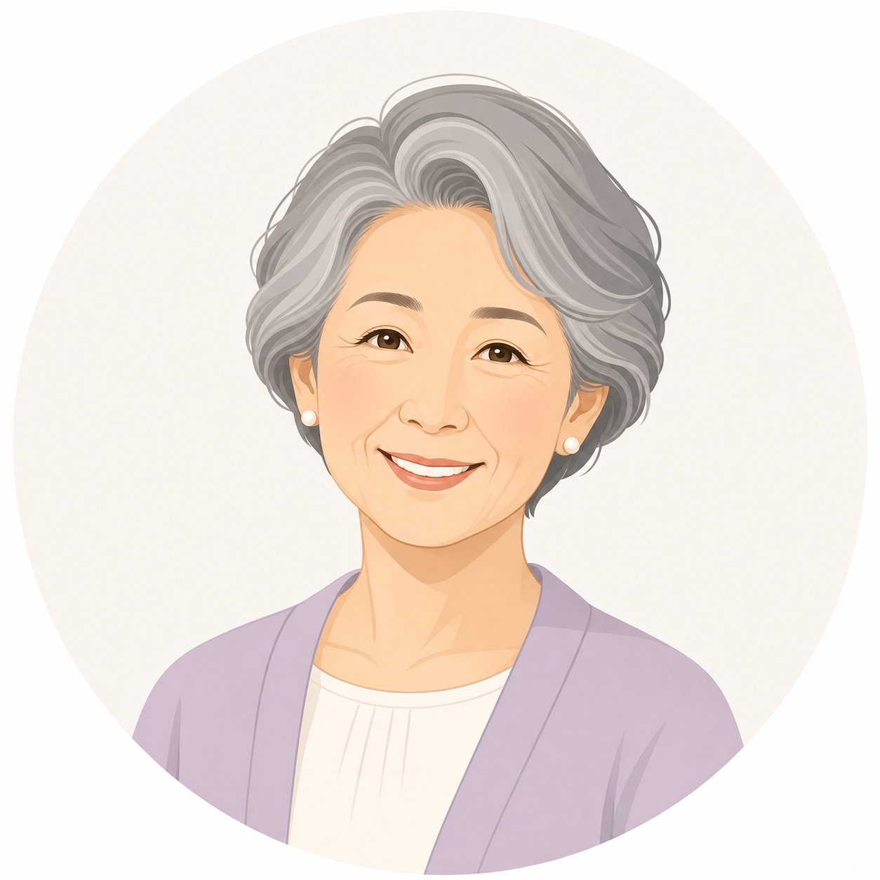Cさんの似顔絵