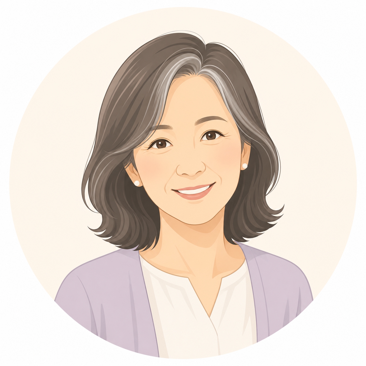 Kさんの似顔絵